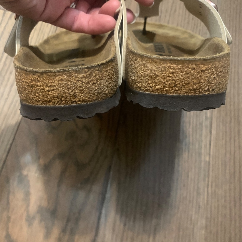 Birkenstock Gizeh cream sandals - size 41 narrow - Picture 6 of 8